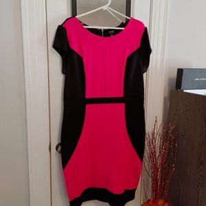 Pink & Black dress